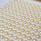 Cartela Adesiva - Strass - Perola - Creme - 08mm - 01 UN - Artlille - Rizzo
