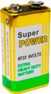 cartela Bateria 9v Super power