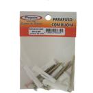 Cartela Bucha Fixacao Preguim Baiano/Gesso 06 Com Parafuso Com 06 Pecas 6625 Cartela Bucha Fixacao Preguim Baiano/Gesso 06 Com Parafuso Com 06 Pecas 6625