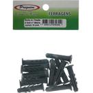Cartela Bucha Fixacao Preguim Com Anel 06 Com 15 Pecas 0302 Cartela Bucha Fixacao Preguim Com Anel 06 Com 15 Pecas 0302