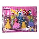 Cartela Com 4 Bonecas Princesas Da Disney Filmes Do Cinema