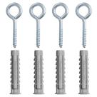 Cartela Com Buchas De Nylon Sx 6x30mm E Pitão Com 4 Peças - 600219 - Fischer