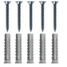 Cartela Com Buchas De Nylon Sx 8x40mm E Parafusos Cabeça Chata Com 5 Peças - 603054 - Fischer