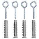 Cartela com Buchas de Nylon SX 8x40mm e Pitão com 4 Peças - 600214 - FISCHER Cartela com Buchas de Nylon SX 8x40mm e Pitão com 4 Peças - 600214 - FISCHER