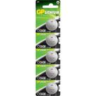 Cartela Com Unidades 5 Bateria Moeda Pilha Lithium GP