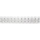 Cartela Conector Barra Asantos Plastico 6Mm Com 1 Peca 2283 Cartela Conector Barra Asantos Plastico 6Mm Com 1 Peca 2283