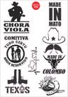 Cartela de Adesivos (144) Chora Viola - Comitiva Tudo Certo Nada Resolvido - Made In Colombo Cartela de Adesivos (144) Chora Viola - Comitiva Tudo Certo Nada Resolvido - Made In Colombo