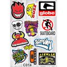 Cartela De Adesivos - C014 - Carro - Moto - Caminhão - Bike - Stickers - Marcas - Diversos Otima Re Cartela De Adesivos - C014 - Carro - Moto - Caminhão - Bike - Stickers - Marcas - Diversos Otima Re