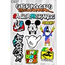 Cartela De Adesivos - C037 - Carro - Moto - Caminhão - Bike - Stickers - Diversos - Marcas Otima Res Cartela De Adesivos - C037 - Carro - Moto - Caminhão - Bike - Stickers - Diversos - Marcas Otima Res