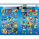 Cartela de Adesivos Decorativos Tilibra Duplo Sonic com Adesivo Duplo Certificado FSC