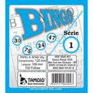 Cartela de bingo 100 folhas azul Tamoio Cartela de bingo 100 folhas azul Tamoio