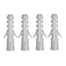 Cartela De Bucha S6 Com Aba e Escapula 4 Peças - 600572 - FISCHER