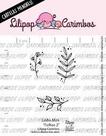 Cartela de Carimbos Mini Borda Folhas 2 - Lilipop Cartela de Carimbos Mini Borda Folhas 2 - Lilipop