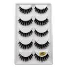 Cartela De Cílios Postiços 3D 5Pares G600 - Cílios Das Divas Cartela De Cílios Postiços 3D 5Pares G600 - Cílios Das Divas