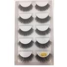 Cartela de Cilios Posticos com 5 pares - G810