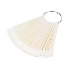Cartela De Cores Clear Nature Com 50 Unidades, Estilo Oval Em Formato De Leque, Para Amostras De
