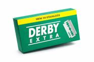 Cartela de lâminas 10 pacotes - derby extra platinum (antiga)