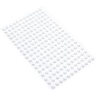 Cartela de Pérola Adesiva 6mm - Branco