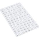 Cartela de Pérola Adesiva 8mm - Branco