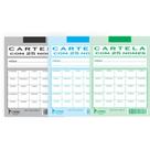 Cartela de Rifa com 25 Nomes PCT com 50 Cartelas