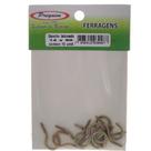 Cartela Gancho Bicromatizado Preguim 14X 30 Com 10 Pecas 0487 Cartela Gancho Bicromatizado Preguim 14X 30 Com 10 Pecas 0487