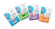Cartela gel limpador sanitario 1 aplicação 12 unid - SAMPA CLEAN