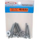 Cartela Parafuso Rosca Maquina Preguim Redonda 3/16 X 11/2+Porca+Arruela Com 08 Pecas 1439 Cartela Parafuso Rosca Maquina Preguim Redonda 3/16 X 11/2+Porca+Arruela Com 08 Pecas 1439