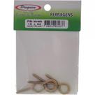 Cartela Pitao Bicromatizado Preguim 19X50 Com 04 Pecas 1637
