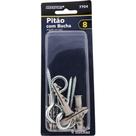 Cartela Pitao Brasfort Com Bucha 08 Cartela Com 4 Pecas 7704 Cartela Pitao Brasfort Com Bucha 08 Cartela Com 4 Pecas 7704