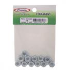 Cartela Porca Torneada Preguim Zincada 1/4'' Nc Com 12 Pecas 1736 Cartela Porca Torneada Preguim Zincada 1/4'' Nc Com 12 Pecas 1736