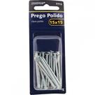 Cartela Prego Aco Polido Brasfort Com Cabeca 15X15 (2,40X34mm) (2,40X34mm) Cartela Com 40 Gramas 7713