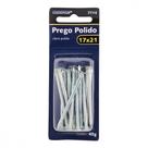 Cartela Prego Aco Polido Brasfort Com Cabeca 17X21 (3,00X48mm) (3,00X48mm) Cartela Com 40 Gramas 7714