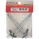 Cartela Prego Telheiro Preguim Galvanizado 18X36 (3,40X83mm) (3,40X83mm) Com 04 Pecas 7912