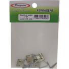 Cartela Suporte Quadro/Espelho Triangular 02 Preguim Com 04 Pecas 2238