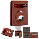 Cartera RUNBOX Slim de Cuero con RFID y Soporte para AirTag, 15 Ranuras