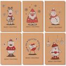 Cartões comemorativos de Natal Best Paper Greetings, pacote 36, 4x6