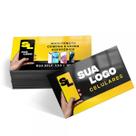 CARTÕES COUCHÊ 300G VERNIZ UV TOTAL FRENTE E VERSO 4x4 mil