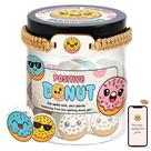Cartões de afirmação Jar DEARMINE Positive Donut para mulheres