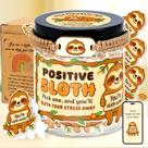 Cartões de afirmação Jar LumenJar Positive Sloth 60+ Cards