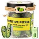 Cartões de afirmação Jar Positive Pickle 60 para mulheres e adolescentes