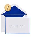 Cartões de agradecimento Papyrus Navy com envelopes (16 unidades)