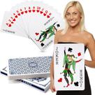 Cartões de baralho Cholemy Jumbo Giant Deck 11x17in com impressão grande