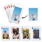 Cartões de baralho personalizados EAQ com cartões de pôquer fotográficos à prova d'água Cartões de baralho personalizados EAQ com cartões de pôquer fotográficos à prova d'água