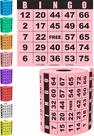 Cartões de bingo Carewon 250 cartões de bingo de 4,5x4,5 cm de papel rosa Cartões de bingo Carewon 250 cartões de bingo de 4,5x4,5 cm de papel rosa