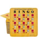Cartões de bingo MR CHIPS Jam-Proof Quick-Clear Deluxe, pacote com 25