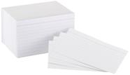 Cartões de índice Amazon Basics Heavy Weight Ruled Lined 3x5 Cartões de índice Amazon Basics Heavy Weight Ruled Lined 3x5