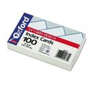 Cartões de índice Esselte Oxford Grid Design 3x5", pacote com 100