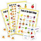 Cartões de jogo CIAEXRN Fruit Bingo para 24 jogadores