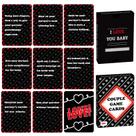 Cartões de jogo românticos para casais Love Challenge Deck Cartões de jogo românticos para casais Love Challenge Deck