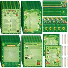 Cartões de jogos do Dia de São Patrício Chinco 127 unidades para adultos e crianças Cartões de jogos do Dia de São Patrício Chinco 127 unidades para adultos e crianças